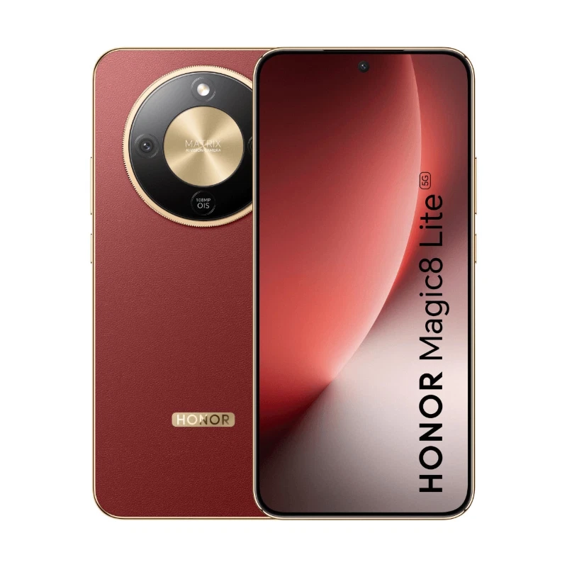 Honor magic 8 lite red