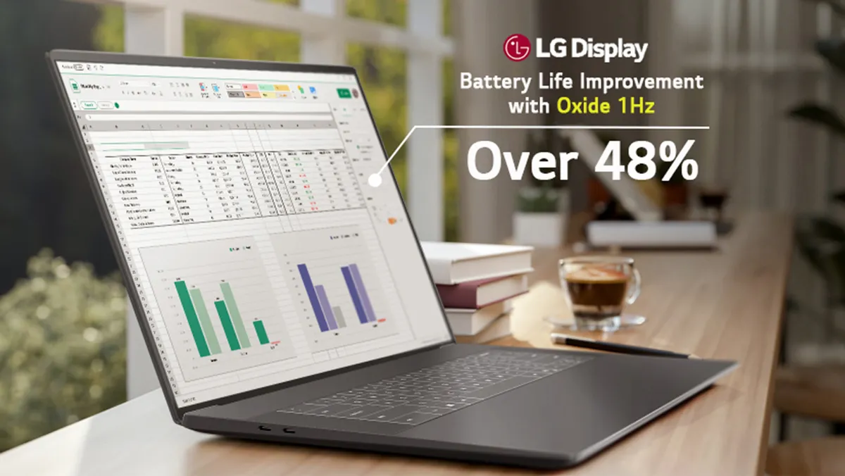 LG lancia il primo display per laptop con refresh rate a 1 Hz