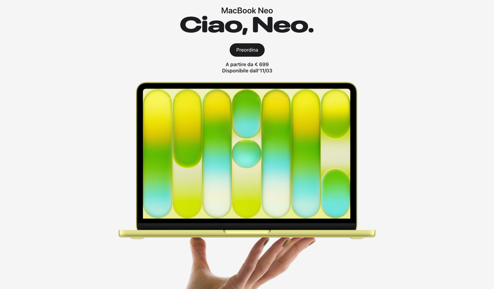 MacBook Neo: Apple cambia le regole da 599 euro