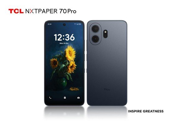 TCL porta la tecnologia NXTPAPER su AMOLED e svela il nuovo smartphone 70 Pro