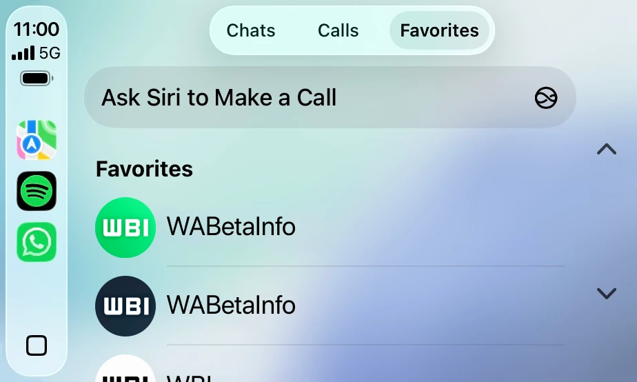 WhatsApp lancia l’app nativa per CarPlay