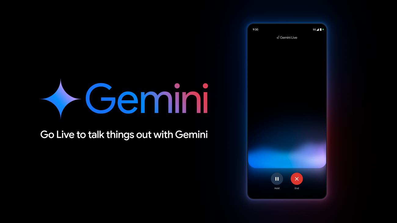 Gemini Live abbandona lo schermo intero