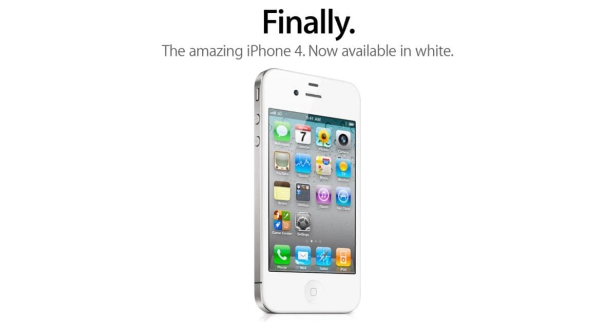 iPhone 4 Bianco: la storia assurda del telefono che Apple ci mise 308 giorni a consegnare
