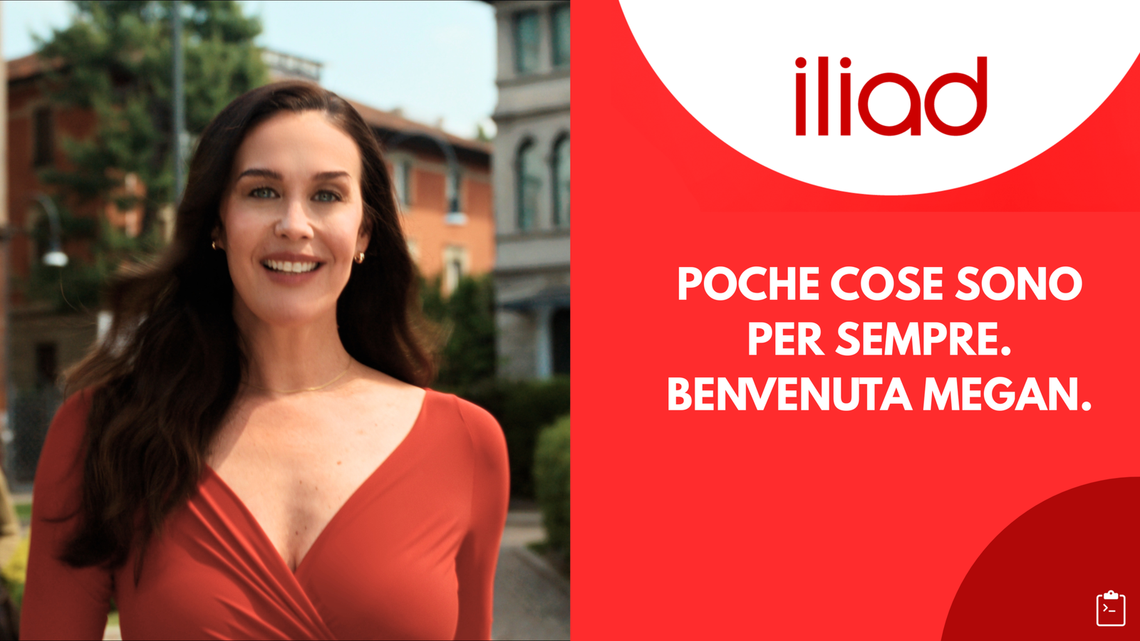 Megan Gale torna come testimonial Iliad dopo più di 20 anni