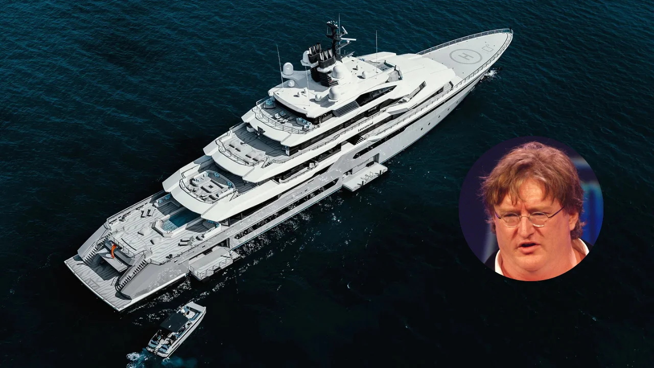 Leviathan Gabe Newell yacht valve gaming