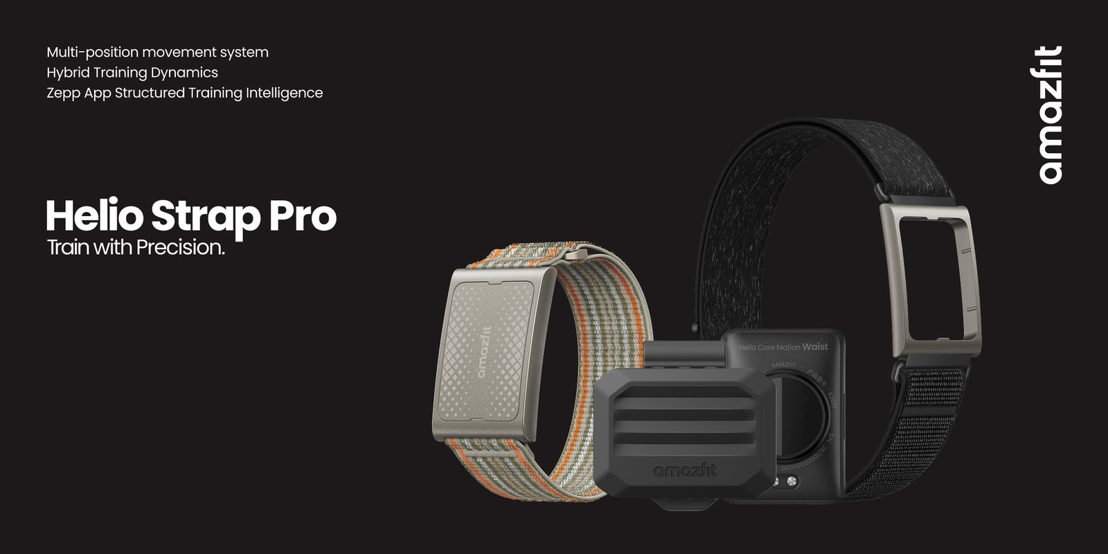Ufficiale Amazfit Helio Strap Pro, il tracker pensato per gli atleti HYROX