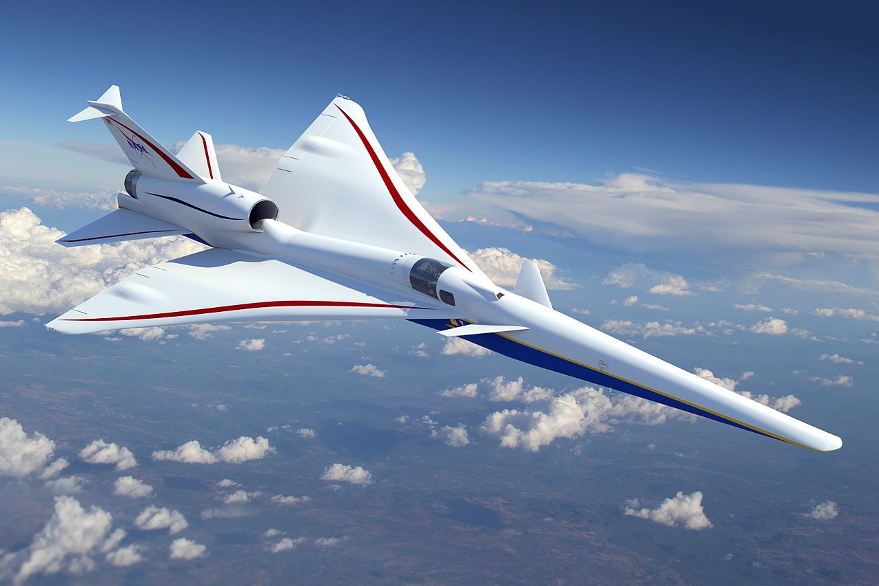La NASA pronta al test dell’aereo supersonico X-59  mentre Starship arranca e Blue Origin New Glenn esplode