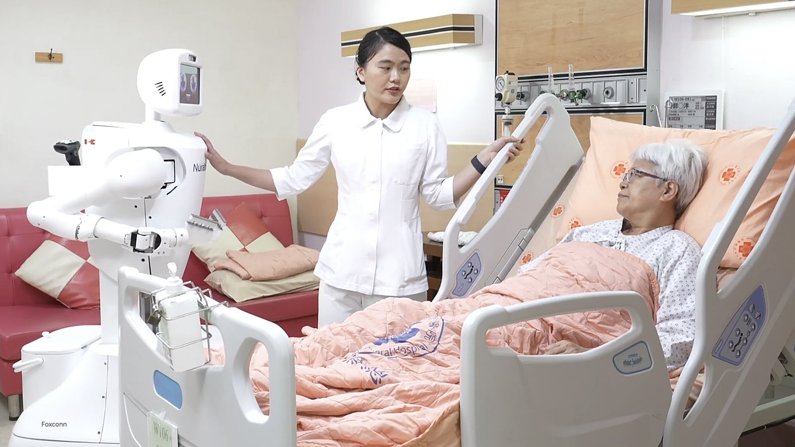 ai negli ospedali nvidia foxconn medicina taiwan robot