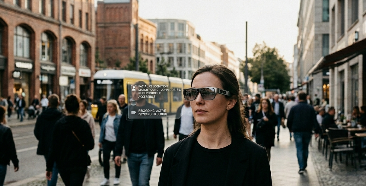 smart glasses sorveglianza privacy