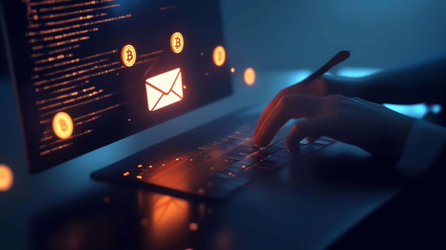 Agente AI che scrive una mail per pagarsi i token